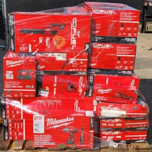 acheter palettes milwaukee en gros france