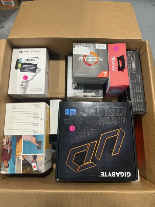 wholesale electronic liquidation pallets europe