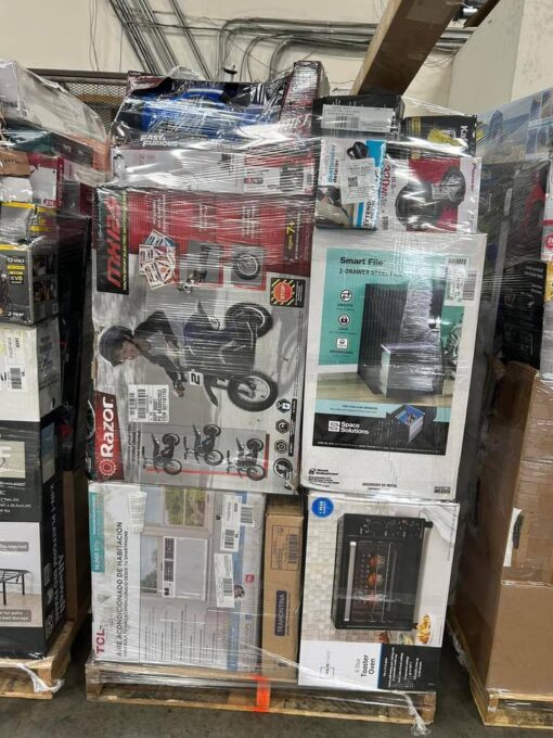 palettes d'électroménager de cuisine liquidation france