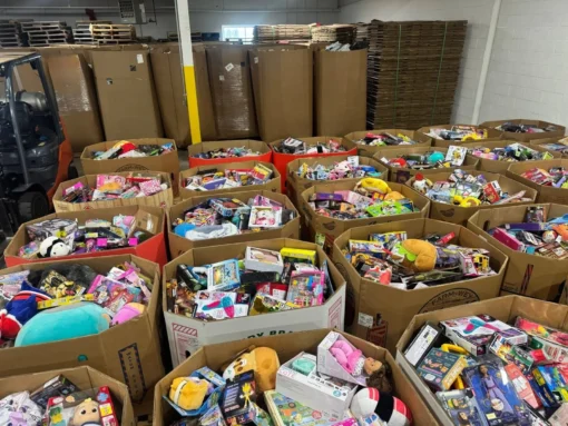 palettes jouets neufs en liquidation