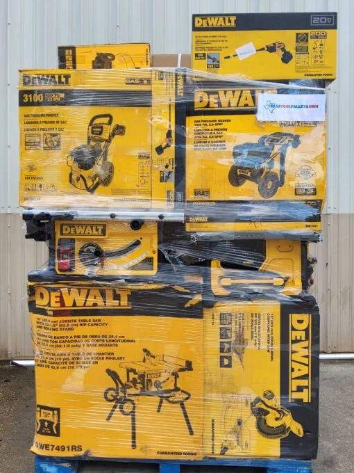 palettes dewalt liquidation france