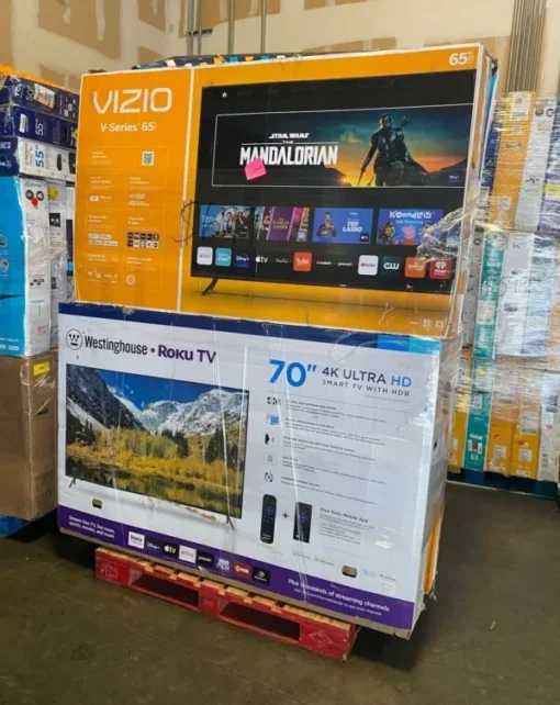 palettes téléviseurs liquidation france